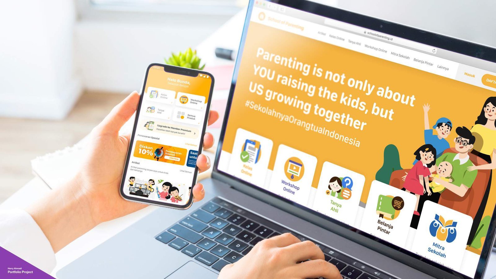 Aplikasi School of Parenting